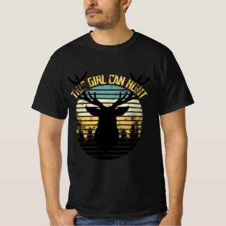 Dieses Mädchen kann klassisch jagen T-Shirt
