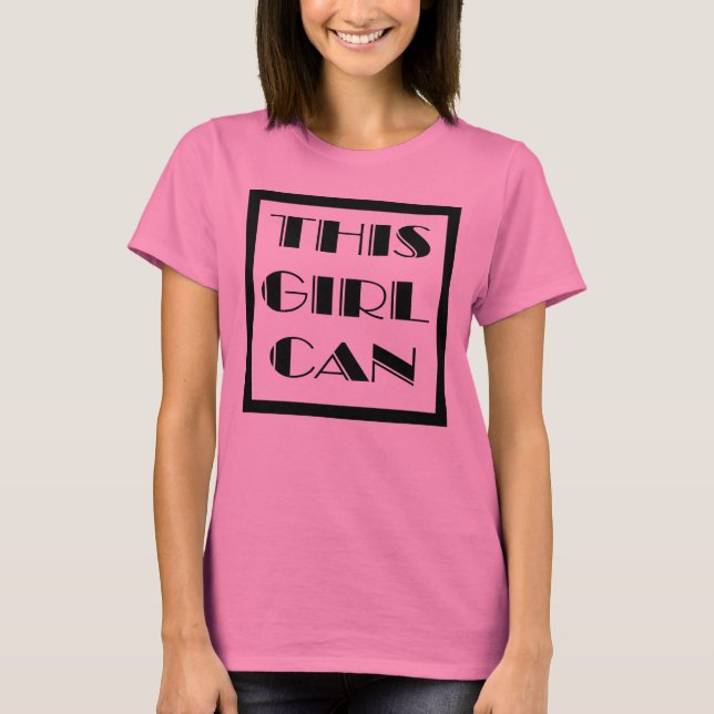 Dieses Mädchen kann T-Shirt (Vorderseite)