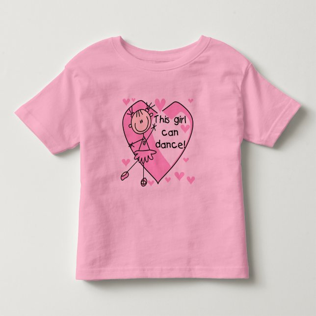 Dieses Mädchen kann T - Shirt und Geschenke tanzen (Vorderseite)