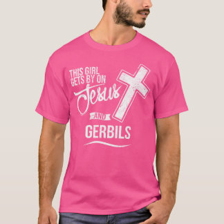 Dieses Mädchen kommt von Jesus und Gerbils religiö T-Shirt