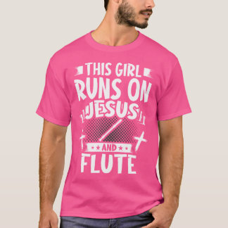 Dieses Mädchen läuft auf Jesus und flattert T-Shirt