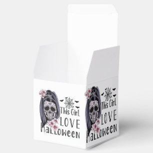 Dieses Mädchen Liebe Halloween Geschenkschachtel