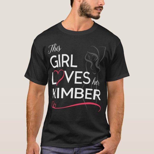 Dieses Mädchen Liebe ihr KIMBER T-Shirt (Vorderseite)