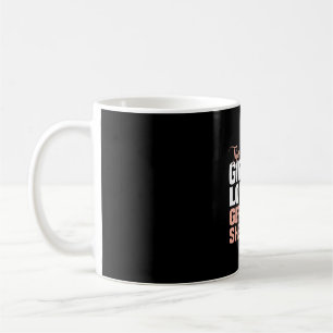 Dieses Mädchen Liebe ihren deutschen Schäferhund Kaffeetasse
