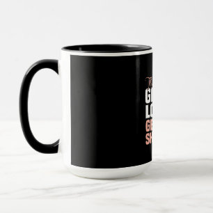 Dieses Mädchen Liebe ihren deutschen Schäferhund Tasse