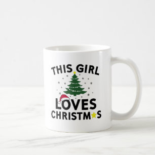 Dieses Mädchen-Liebe-Weihnachten Kaffeetasse