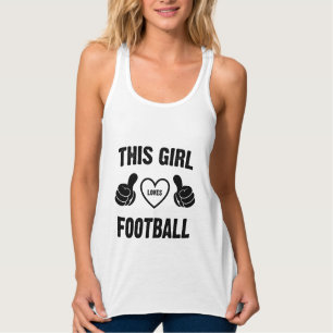 DIESES MÄDCHEN LIEBEN FUSSBALL TANK TOP