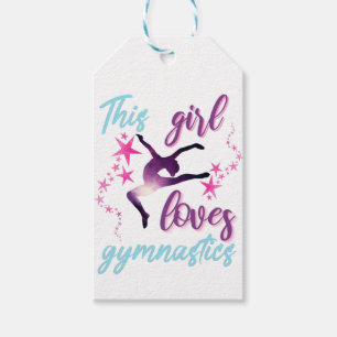Dieses Mädchen Lieben Gymnastik Stars Leap Geschenkanhänger