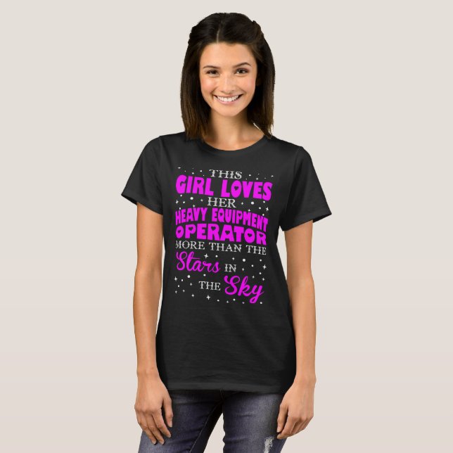Dieses Mädchen-Lieben ihr schwerer T-Shirt (Vorne ganz)