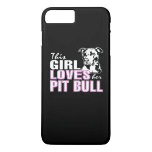 Dieses Mädchen-Lieben ihre GRUBE BULL Case-Mate iPhone Hülle