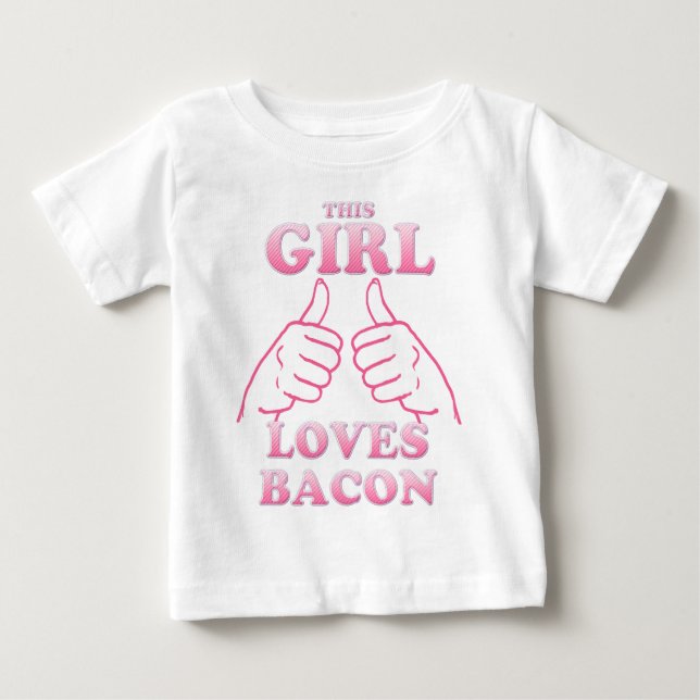 Dieses MÄDCHEN Lieben in Rosa Baby T-shirt (Vorderseite)