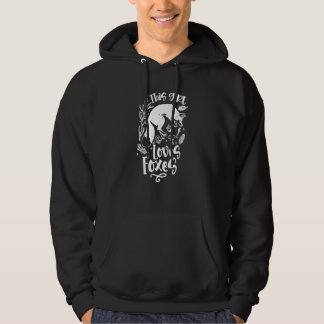 Dieses Mädchen liebt Füchse Tier Fuchs Sprüche Hoodie