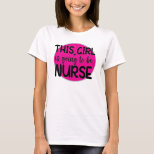 Dieses Mädchen wird Krankenschwester werden T-Shirt