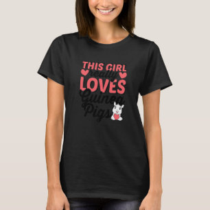 Dieses Mädchen wirklich Lieben Guinea Schweine Tie T-Shirt