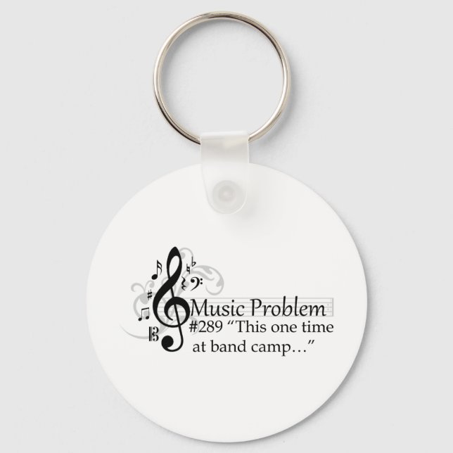 "Dieses Mal im Band Camp..." Schlüsselanhänger (Vorderseite)