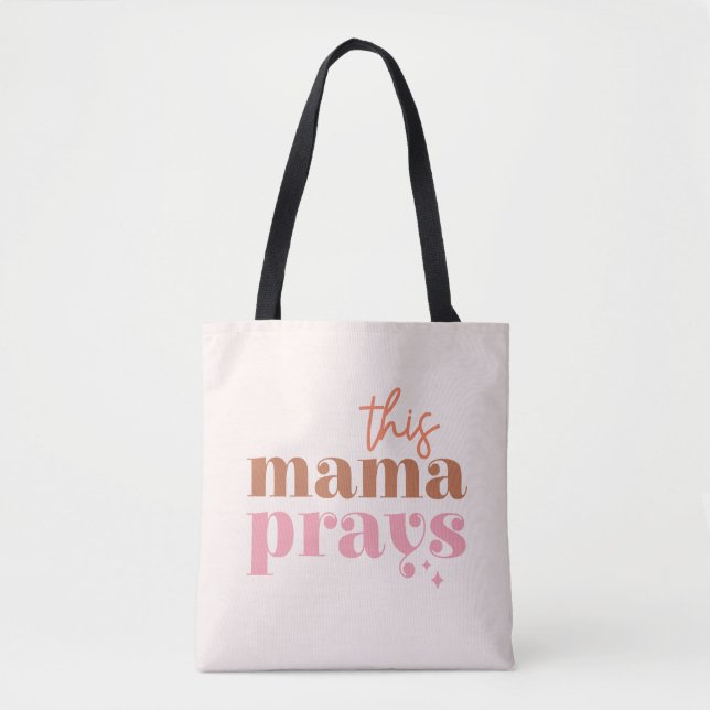 Dieses Mama Prays Tasche (Vorderseite)