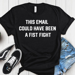 Dieses Meeting hätte ein Faustkampf sein können -  T-Shirt