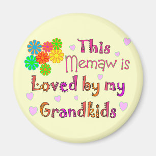 Dieses memaw geliebt von meinen Grandkids Magnet