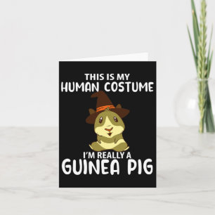 Dieses menschliche Kostüm bin ich wirklich Guinea  Karte