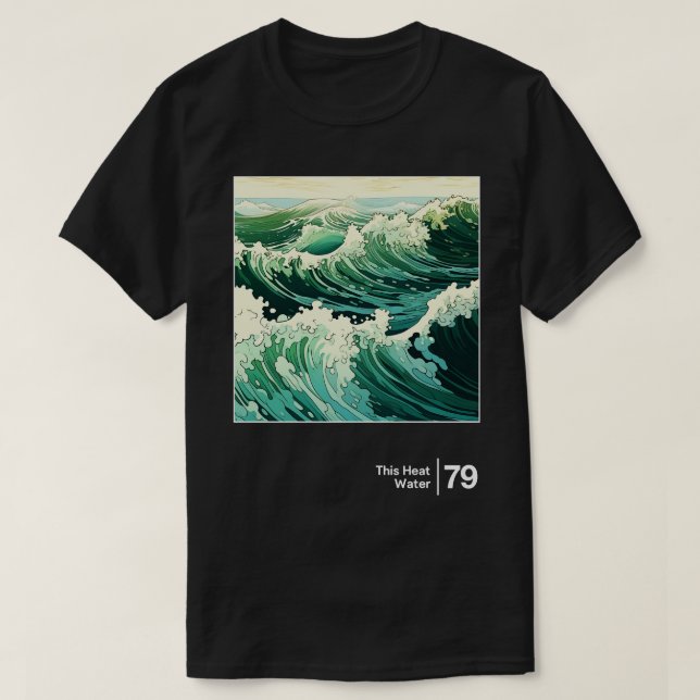 Dieses Minimalistische, grafische Kunstwerk T-Shirt (Design vorne)