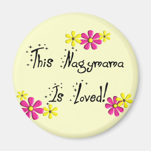 Dieses Nagymama (ungarische Großmutter) wird Magnet