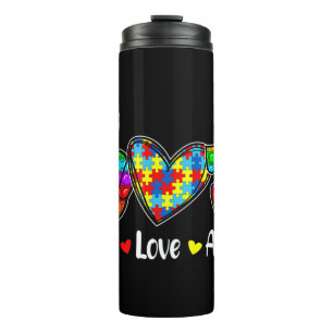 Dieses neue Poppin mit Redewendungen "Peace Liebe Thermosbecher
