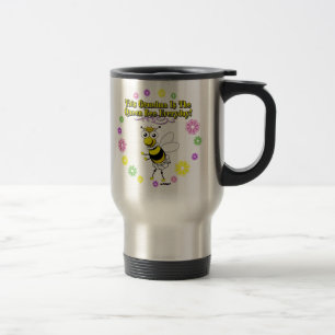 Dieses Oma ist die Queen Bee Alltag Bee Ring Reisebecher
