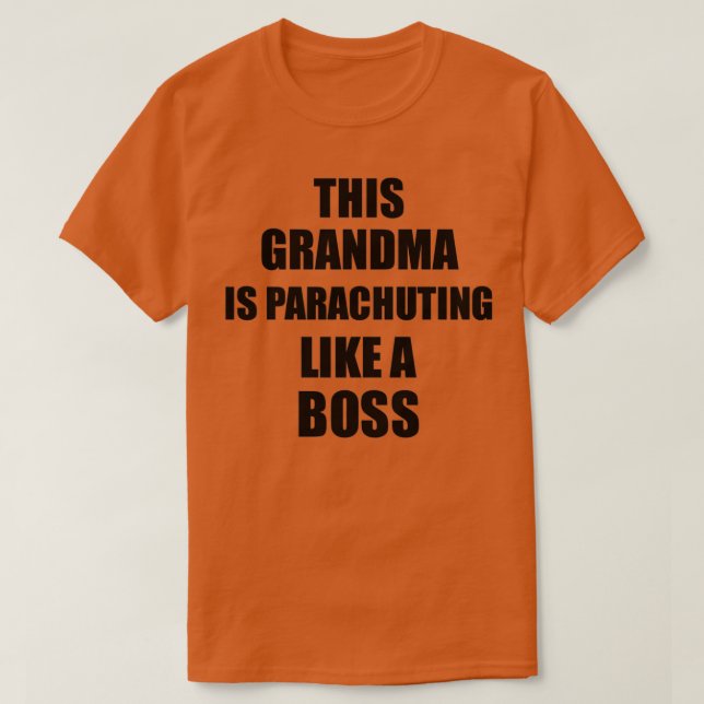 Dieses Oma ist wie ein Boss-Funny-Geschenk T-Shirt (Design vorne)