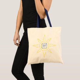 Dieses Out Day & Night, Sun & Moon individuell ein Tragetasche