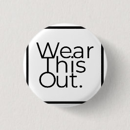 Dieses Out-Runde-Button-Abzeichen für grenzenlose  Button