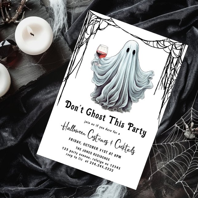 Dieses Party Erwachsene Halloween nicht spielen Einladung (Von Creator hochgeladen)