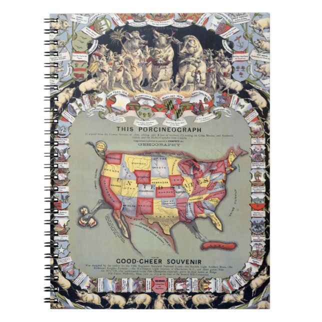 DIESES PORCINEOGRAPH, c1876 Notizblock (Vorderseite)