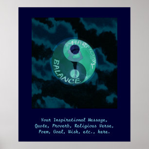 Dieses Poster individuell gestalten - Harmonie und