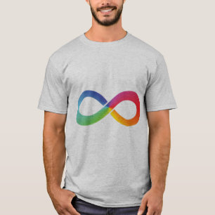 Dieses Regenbogen-Unendlichkeit-Shirt symbolisiert T-Shirt