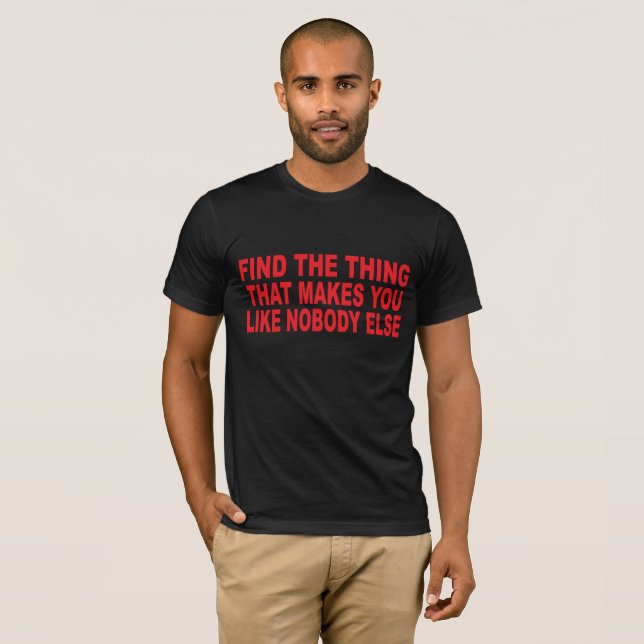 DIESES SCHWARZE SHIRT (Vorne ganz)