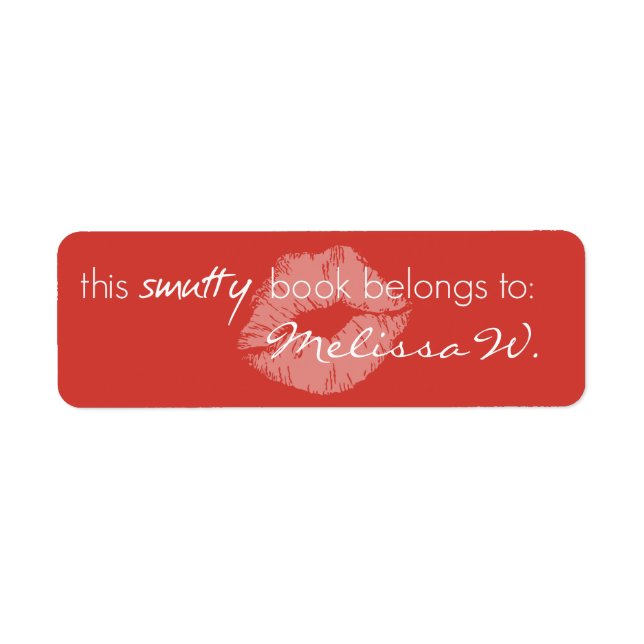 Dieses seltsame Buch gehört zum Buch-Label (Vorne)