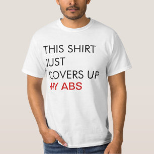Dieses Shirt bedeckt gerade oben den T - Shirt