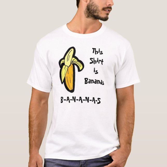 Dieses Shirt ist Bananen (Vorderseite)