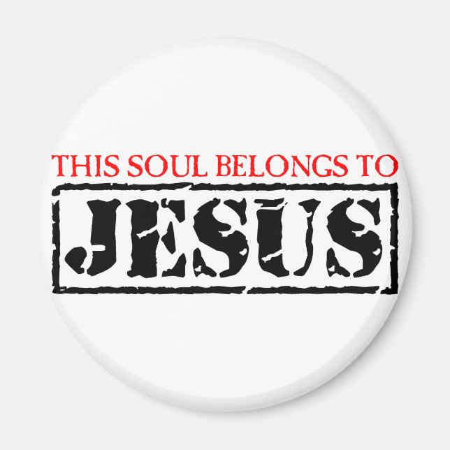 Dieses Soul gehört Jesus Magnet (Vorne)