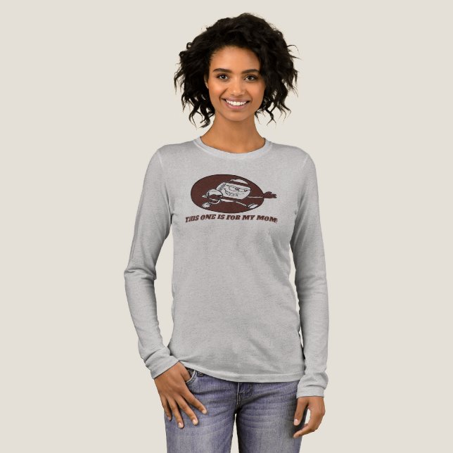 Dieses T-Shirt für Frauen mit langen Schlangen Tri-Blend Shirt (Volle Vorderseite)