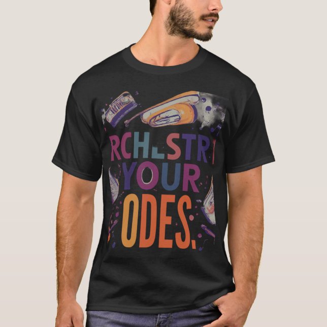 Dieses T - Shirt vermittelt einen (Vorderseite)