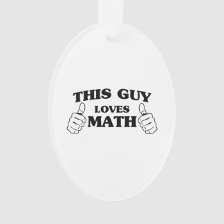 Dieses Typ-Liebe-Mathe Ornament