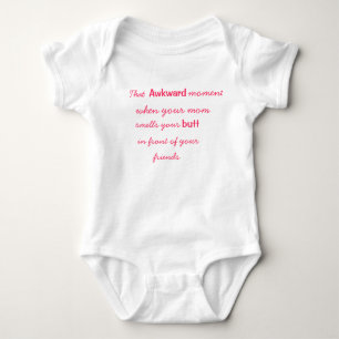 Dieses ungeschickte Moment Onsie Baby Baby Strampler