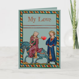 Dieses Valentine personalisieren Feiertagskarte