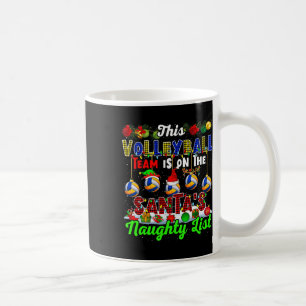 Dieses Volleyballteam befindet sich auf der unheim Kaffeetasse