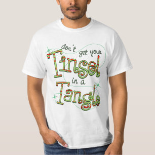 Dieses Weihnachten erhalten nicht Ihr Lametta in T-Shirt