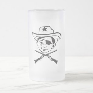 Dieses Weihnachten, schoss ich mein Auge heraus! Mattglas Bierglas