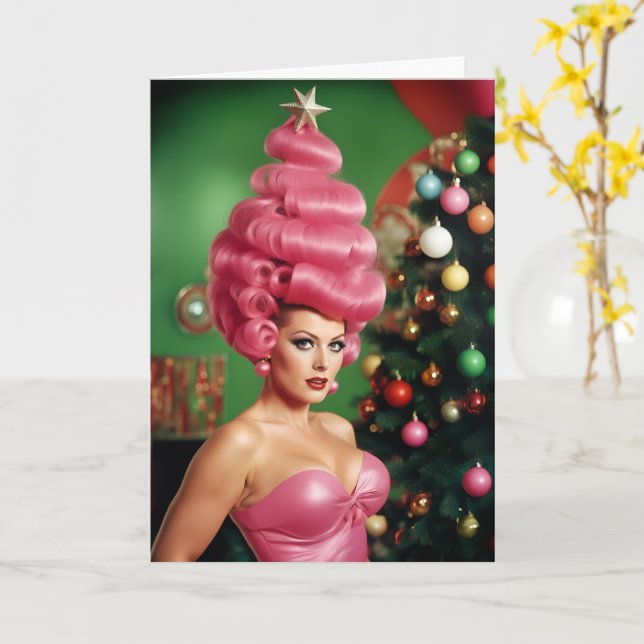 Dieses Weihnachtsfest Karte (Gelbe Blume)