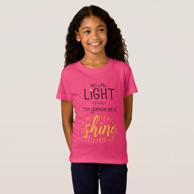 Dieses wenig Licht des Bergwerkes scherzt Shirt (Vorne ganz)
