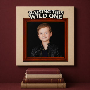 Dieses wilde Kind großziehen Benutzerdefiniertes K Poster